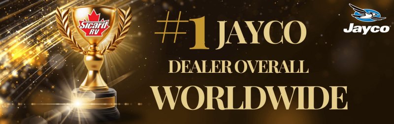 Slide Image - We are the #1 Jayco overall Dealer Worldwide!