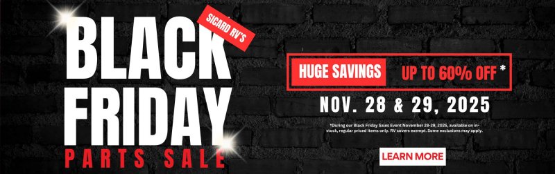 Slide Image - Black Friday Parts Sale is happening this weekend!