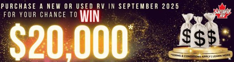 Slide Image - 20K Giveaway at Sicard RV!