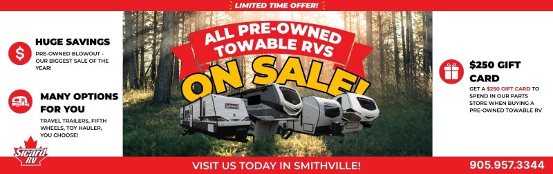 Slide Image - All Pre-owned Towable RVs On Sale!