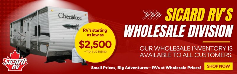 Slide Image - Introducing Sicard RV's Wholesale Division!
