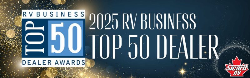Slide Image - We are a 2025 Top 50 RVBusiness Dealer!