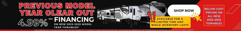 Slide Image - PREVIOUS MODEL YEAR CLEAR OUT