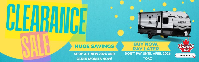 Slide Image - Sicard RV Clearance Sale!