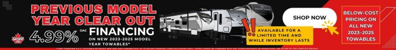 Slide Image - PREVIOUS MODEL YEAR CLEAR OUT