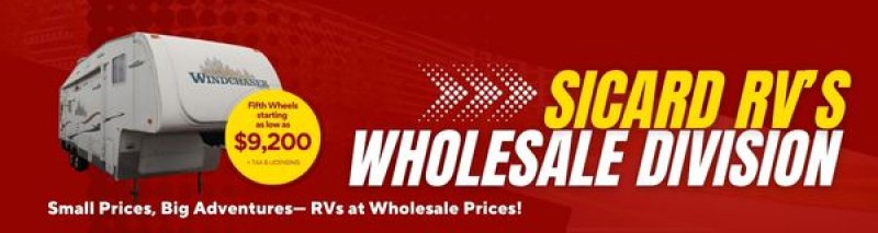 Slide Image - Introducing Sicard RV's Wholesale Division!