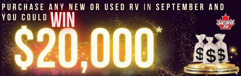 Slide Image - 20K Giveaway at Sicard RV
