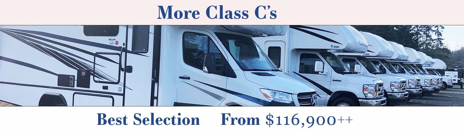 Comox Valley RV offers Vancouver Islands largest motorised rv inventory.