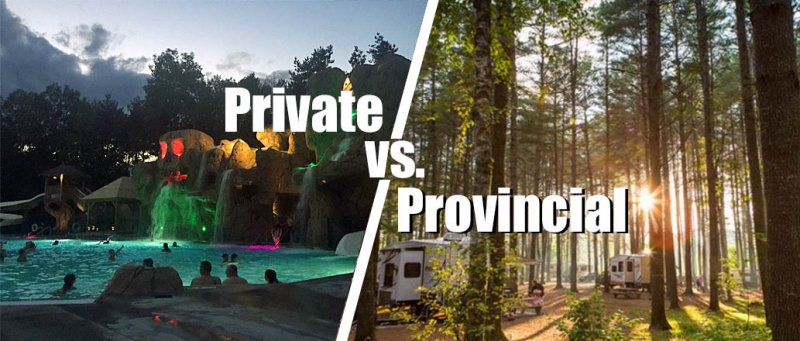 Popular Post thumbnail for Private Campgrounds vs. Provincial Campgrounds