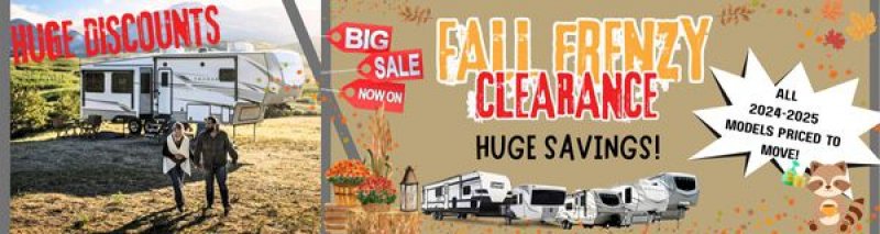 Slide Image - Fall Frenzy Clearance!