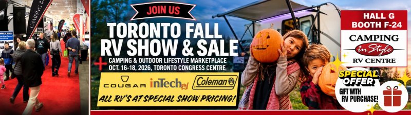 Slide Image - JOIN US AT THE FALL RV SHOW & SALE!
