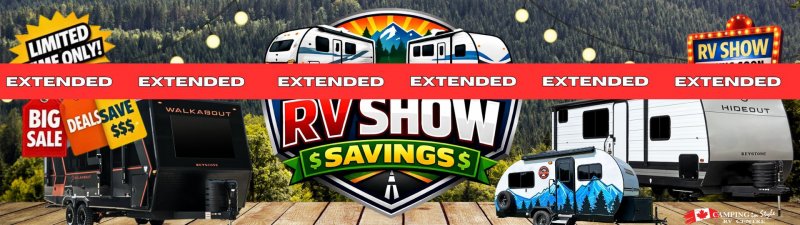 RV SHOW PRICING EXTENDED! Slide Image - RV SHOW PRICING EXTENDED!