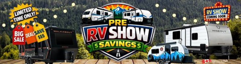 Slide Image - PRE RV SHOW SAVINGS START NOW!