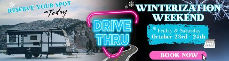 Slide Image - WINTERIZATION WEEKEND IS HERE!