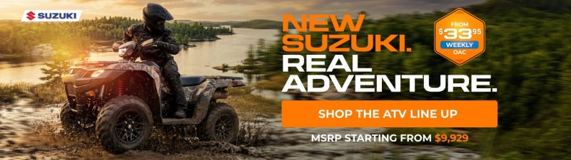 Suzuki ATV - Real Adventure Slide Image - Suzuki ATV - Real Adventure