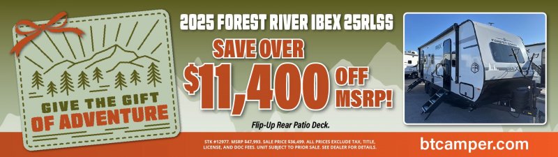 Slide Image - 2025 FOREST RIVER IBEX 25RLSS