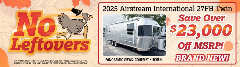 Slide Image - 2025 AIRSTREAM INTERNATIONAL 27FB TWIN