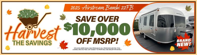 Slide Image - 2025 AIRSTREAM BAMBI 22FB