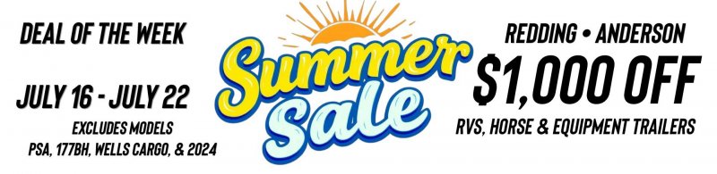 Slide Image - $1,000 OFF RVs, Horse and Equipment Trailers